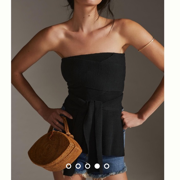 Anthropologie Knit Tube Top - Picture 1 of 6